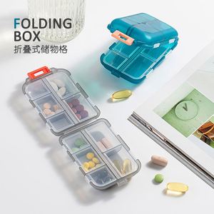 Pastillero Portátil con 10 Compartimentos, Caja de Almacenamiento de Medicamentos Impermeable de Gran Capacidad, Organizador de Medicamentos Semanal para Viajes - Product Image 3