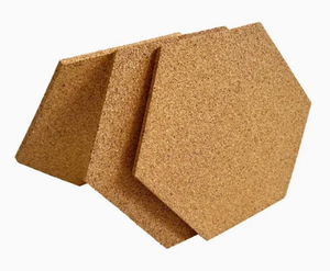 Tuiles hexagonales en liège autocollantes |   Peut être utilisé comme tableaux d'affichage muraux, panneaux décoratifs en liège à faire soi-même - Product Image 4