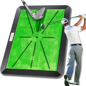 Tapetes de Práctica de Golf, Equipo de Entrenamiento, Tapete de Práctica de Golf con Retroalimentación Instantánea del Trayectorio del Swing, Tapetes de Entrenamiento de Golf Reemplazables - Product Image 1