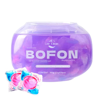 Lc Pods cucian 4-in-1, produk baru kapsul deterjen sekali pakai untuk mesin cuci pakaian bentuk Gel