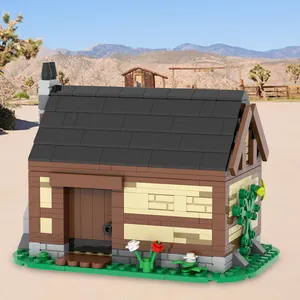 도매 농장 정글 시리즈 작은 방 작은 집 MOC MOOXI MOC5056 블록 및 모델 건물 장난감 벽돌 판촉 장난감