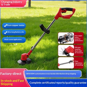Débroussailleuse agricole portable au lithium pour usage domestique, coupe-bordures et tondeuse à gazon - Product Image 1