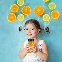 Botol Jus Plastik Transparan 4oz 120ml 45 Pcs dengan Tutup, Dapat Digunakan Kembali, Food Grade, Wadah Minuman Kecil, Grosir