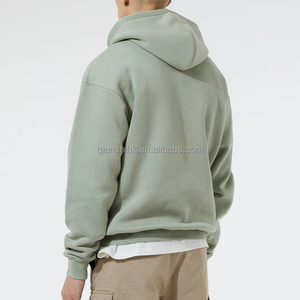 เสื้อฮู้ดแบบสวมหัวผ้าฝ้าย100% โอเวอร์ไซส์ผ้าฟลีซเทอร์รี่พิมพ์ลายออกแบบได้ตามต้องการ - Product Image 2
