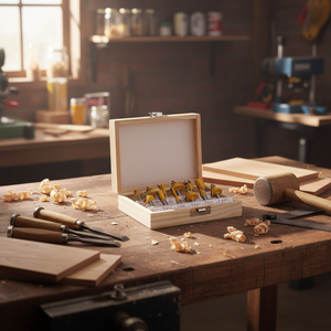 Juego de 12 Piezas de Brocas de Fresado de Carburo para Madera, Herramientas de Carpintería con Mango de 1/4 - Product Image 2