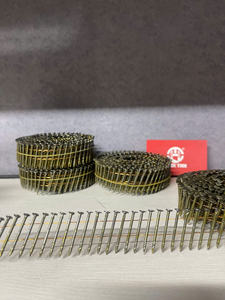 Clous en bobine en acier galvanisé 2,1x32mm, clous en spirale à tige filetée, clous en bobine pour palettes, prix de gros - Product Image 3