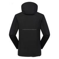 Veste Softshell Imperméable Coupe-Vent de Sports de Plein Air pour Homme
