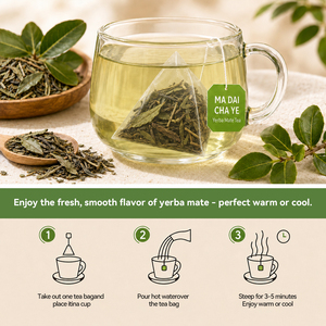 Té de <span class=keywords><strong>Yerba</strong></span> <span class=keywords><strong>Mate</strong></span> 3g X 20 Bolsitas 60g Sin Azúcar Té Frío - Product Image 3