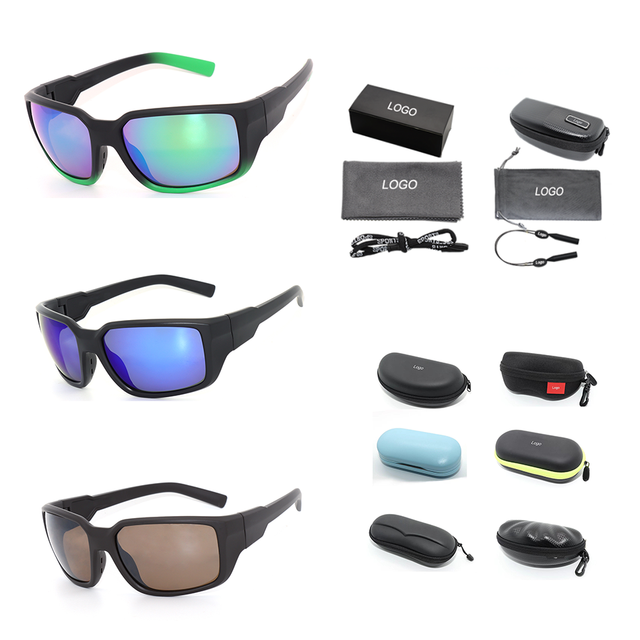 Polarized Sunglasses for Men Women Lightweight TPEE Frame UV 400 Protection Glass Tac Lenses Colored Style for Outdoor Sports