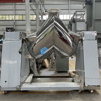 Équipement de mélange en acier inoxydable de type V, mélangeur de type V, machine à mélanger les poudres alimentaires