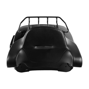Baúl King Tour Pak Negro Brillante de 13.7 Pulgadas Equipado con Respaldo y Portaequipajes Compatible con Road King Street Electra Glide 2014-2023 - Product Image 5