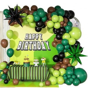 Ensemble d'arche de ballon d'étoile d'explosion pour explorer la fête d'<span class=keywords><strong>anniversaire</strong></span> du garçon de thème de forêt profonde en gros - Product Image 4