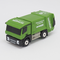 Clé USB en forme de figurine mignonne de camion de nettoyage en PVC, clé USB d'usine, clé USB 16 Go, clé USB de 128 Mo à 128 Go