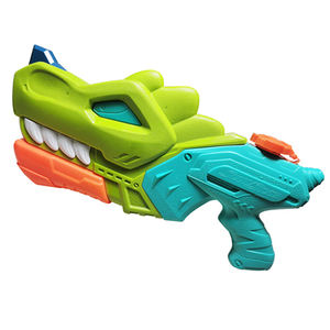 Mainan pistol air dinosaurus tipe tarik besar, mainan bermain air pantai luar ruangan musim panas untuk anak - Product Image 2