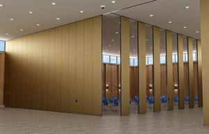 Parois mobiles pliables modernes pour écoles, cloisons démontables, cloisons acoustiques amovibles, porte, cadre <span class=keywords><strong>en</strong></span> aluminium réglable - Product Image 5