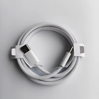Câble USB Type-C vers Type-C JILIAN en cuivre pur 60W PD à charge rapide, gaine TPE, pour téléphones mobiles – Vente directe usine 1M/2M