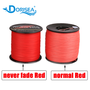 สายเอ็นตกปลา X4ยาว<span class=keywords><strong>100</strong></span>เมตรไม่ซีดจาง6-100LB Dorisea <span class=keywords><strong>100</strong></span>% สายเอ็นตกปลามัลติฟิลาเมนต์ PE แบบถัก - Product Image 4