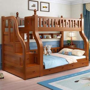 Cama litera infantil de madera maciza para dormitorio familiar, económica y asequible, venta directa de fábrica - Product Image 5