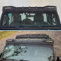 Auto-Frontflügel-Beleuchtung und Dachlicht-Modifikation Passend für 18-25 JEEP Wrangler JT/JL