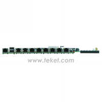Serveur de réseau pare-feu avec 8 ports LAN plus 4 ports SFP en option, Intel H87 LGA1150 Core I3 I5 I7, châssis en rack 1U, mini PC industriel