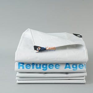 Bâche en PE imperméable et résistante pour jardin, extérieur, camion, bateau, niche pour animaux, maison, <span class=keywords><strong>voiture</strong></span> - Product Image 3