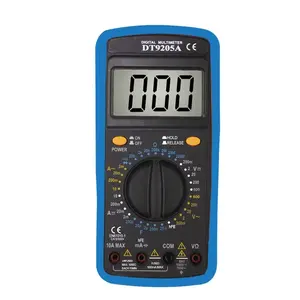 CE Auto Power Off Digital multimeter mit Kapazitäts testdaten Halten Sie DT9205A