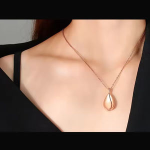 ओएम/ओटम कारखाने थोक कस्टम खाली पर्यावरण के अनुकूल स्टेनलेस स्टील स्मारक पेरेंट पानी ड्रॉप पालतू पेशाब हार - Product Image 6