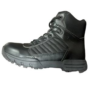 TSB0704 Botas de Senderismo Negras de Cuero Vacuno Personalizadas Asiaon, Diseño Nuevo, Botas de Tobillo Negras para Senderismo en Bosques - Product Image 1