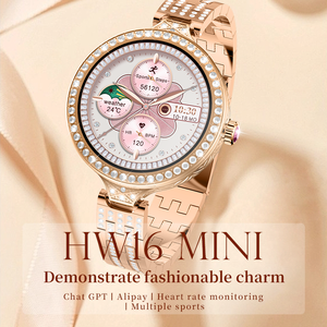 สมาร์ทวอทช์ HW16mini PK W59 Mini รุ่นกันน้ำ IP68 ขนาด 40 มม. 41 มม. ดีไซน์เหนือกว่า W59 W59mini Hw16 สมาร์ทวอทช์ W59 Mini สำหรับผู้หญิง - Product Image 2