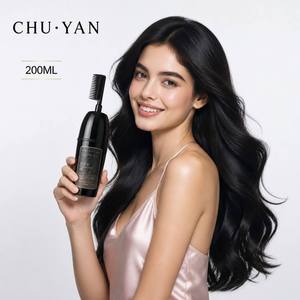 Tinte Permanente Negro Suave Profesional Chuyan - Cobertura Completa de Canas en 15 Minutos - Calidad Certificada GMPC - Product Image 3