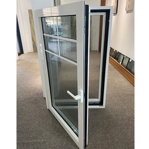 Fenêtres croisées en aluminium de couleur, classique, à la mode, avec aima - Product Image 2