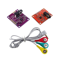 Module ECG AD8232, kit de capteur de surveillance du rythme cardiaque et des pulsations AD8232 pour mesure ECG, DIY
