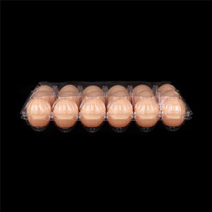 Fabrika doğrudan satış 18 yumurta tepsisi fiyat yüksek kaliteli plastik yumurta tepsisi 18 hücreleri gıda ambalaj yumurta tepsisi - Product Image 3