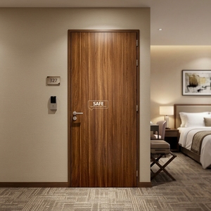 Porte Interne Ignifughe in Legno Yonking, Insonorizzate, per Casa e Hotel, Porte Tagliafuoco per Interni - Product Image 2
