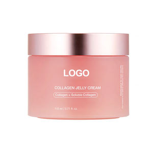 Crème hydratante pour le visage coréenne rose, crème en capsules de collagène rose PDRN, crème de collagène rose végane en gelée - Product Image 6