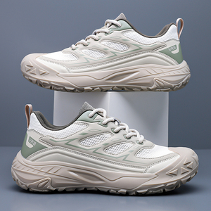 Zapatillas de Trekking Todoterreno Resistentes para Hombre, con Puntera Anticolisión, para Senderismo Urbano, Cross Country, Viajes Diarios y Entrenamiento - Product Image 4