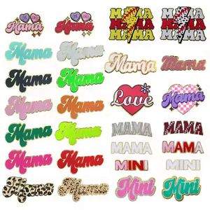 Hot Sale <b>Iron</b> on Gold Edge Chenille Mother Day Chenille Mama Sequin Patch for Clothing Bag Decoration - Product Image 6