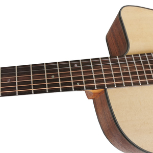 Guitarra Acústica de <span class=keywords><strong>Jazz</strong></span> Gitano Aiersi, Fabricada a Mano, Vintage, con Tapa Sólida, Orificio Ovalado, Instrumento de Cuerda Acústico en Venta - Product Image 4
