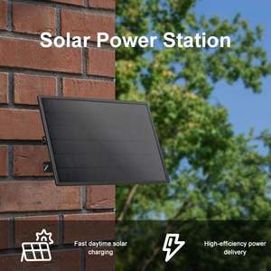 Produits d'énergie solaire KuWFi 10w 20w à haut rendement Panneau solaire étanche extérieur IP66 avec grande batterie - Product Image 3