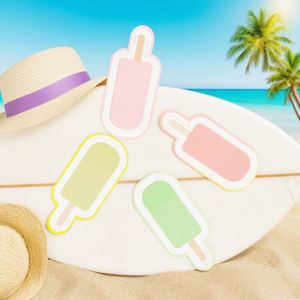 Pegatinas Autoadhesivas Coloridas con Diseño Creativo de Helado, Frescas y Divertidas para el Verano, Material de Oficina, Esenciales para el Regreso a Clases, Notas - Product Image 3