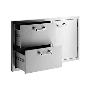 VICTORY <b>KITCHEN</b> Stainless Steel 201/304 Industrial Design Modern Style Outdoor <b>Kitchen</b> <b>Furniture</b> BBQ Island Build-in Cabinet - Product Image 1