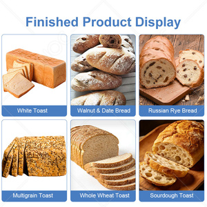 Machine à couper le pain automatique HNOC, machine à trancher le pain en tranches, machine à trancher le pain grillé à haute vitesse et en continu, boulangerie - Product Image 6