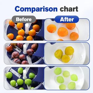 NUEVA Peladora Eléctrica Automática de Frutas y Verduras para el Hogar 2026, Cuchilla de Acero Inoxidable, Fácil de Limpiar, Ideal para Uvas - Product Image 3