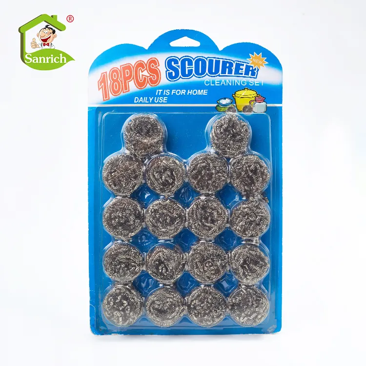 최저 가격 가정용 청소 용품 스테인리스 Inox Scourer