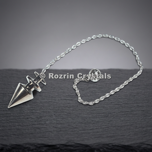 Cristales de Rozrin, Gema OVNI, Latón, Feng Shui, Decoración para el Hogar, Péndulos Tallados y Grabados - Product Image 2