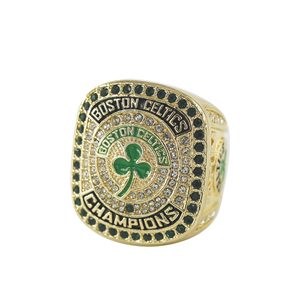 Bague de champion des <span class=keywords><strong>Boston</strong></span> Celtics 2024, en alliage, souvenir sportif pour les fans européens et américains - Product Image 1