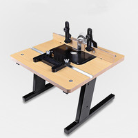 Mini Table pivotante pour toupie électrique, établi de travail de menuiserie multifonctionnel, travail de la gravure, fraisage