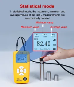 LS213 Digitales Ultraschall-Metall dicken messgerät durch Beschichtung Tragbarer <span class=keywords><strong>Tester</strong></span> Preis Ultraschall-Dicken messgerät für Metall - Product Image 6