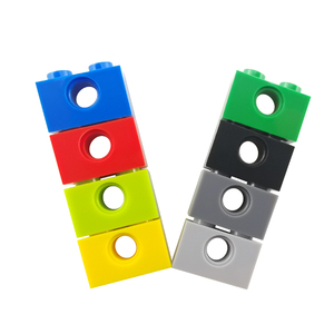 Ladrillo DIY de la mejor calidad, 1X2 agujeros, juguete de ensamblaje MOC para niños, bloques de construcción No.<span class=keywords><strong>3700</strong></span>, juguetes al por mayor - Product Image 5