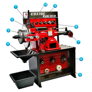 Machine à découper les disques de <span class=keywords><strong>frein</strong></span> de voiture C9370, machine à <span class=keywords><strong>tambour</strong></span>, machine à réparer les disques de <span class=keywords><strong>frein</strong></span>, tour - Product Image 6